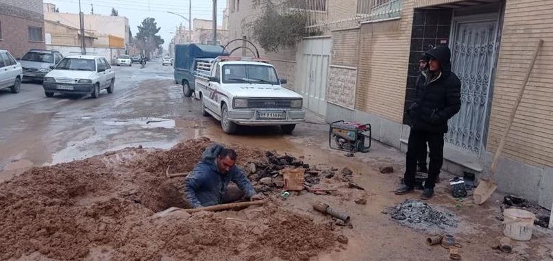 شکستگلی لوله محله 32